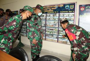 Kasdam IV/Diponegoro melaksanakan Kunker Wasev PKO di Lokasi TMMD