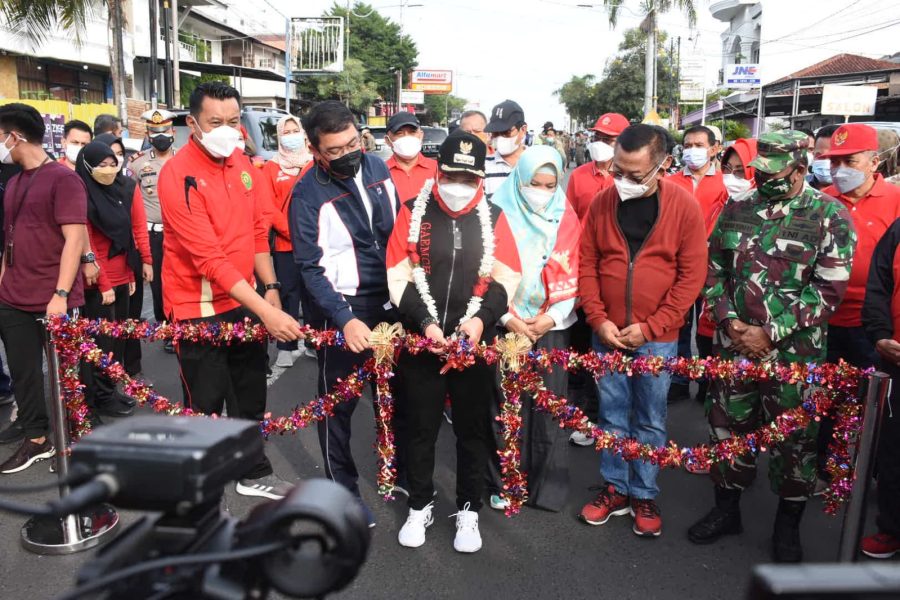 Kasdim 0410/KBL Hadiri Peresmian Pusat Kulinel UMKM Bung Karno