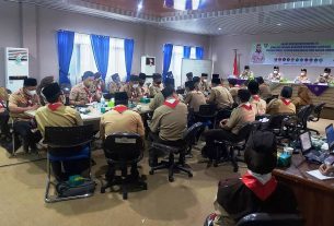 Kasdim 0410/KBL Ikuti Rakor Bidang VI Kwarda Gerakan Pramuka Lampung