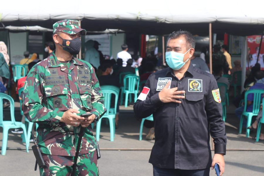 Kolonel Inf Romas Herlandes Sambut Kunjungan kerja Wakil Ketua Komite II DPD RI