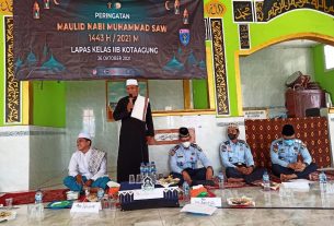 Lapas Kotaagung Gelar Peringatan Maulid Nabi Muhammad SAW