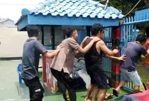 Lapas Metro Gelar Simulasi Kebakaran dan Lomba Buka Tutup Gembok Kamar Hunian