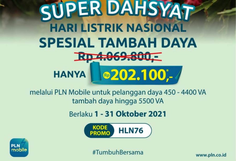 Lebih dari 40 Ribu Pelanggan Manfaatkan Promo Listrik “Super Dahsyat”