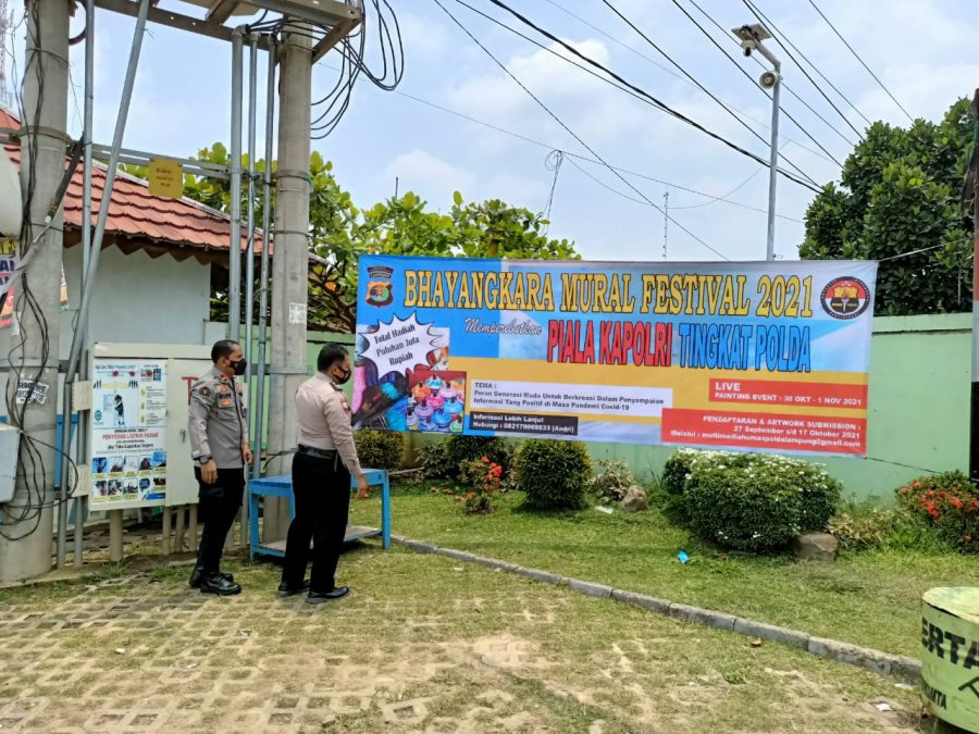 Lomba Bhayangkara Mural Festival 2021 Piala Kapolri, Berhadiah Puluhan Juta
