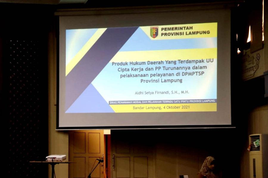 Pemprov Lampung Selenggarakan FGD Bahas Produk Hukum Daerah Yang Terdampak