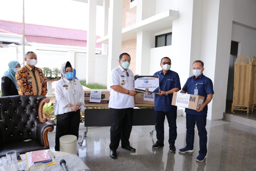 Pemprov Lampung Terima Bantuan Peralatan Kesehatan dari Media Group untuk penanganan Covid-19