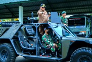 Perangkat Desa Muba Latihan Kepemimpinan dan wawasan Kebangsaan oleh Batalyon Infanteri Raider 300/Brajawijaya