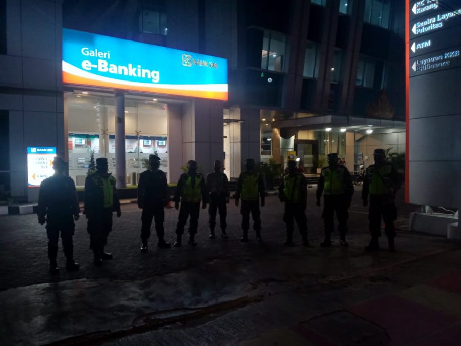 Personel Kodim 0410KBL melaksanakan kegiatan Patroli Keamanan