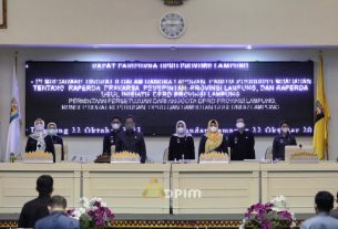 RPJMD Tahun 2019-2024 Menjadi Perda, Pemprov Lampung Apresiasi DPRD