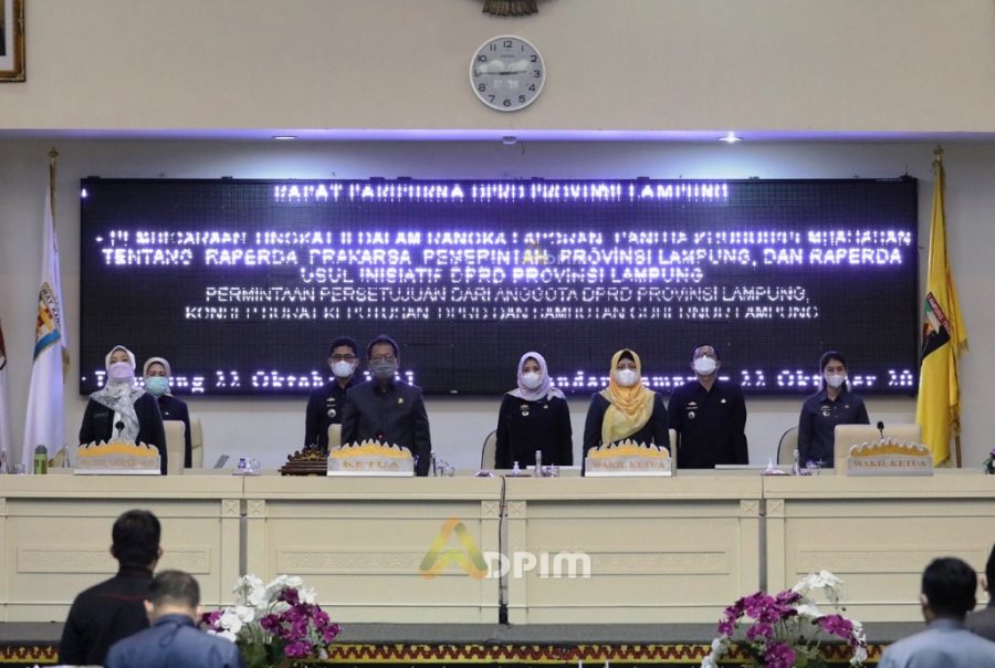 RPJMD Tahun 2019-2024 Menjadi Perda, Pemprov Lampung Apresiasi DPRD