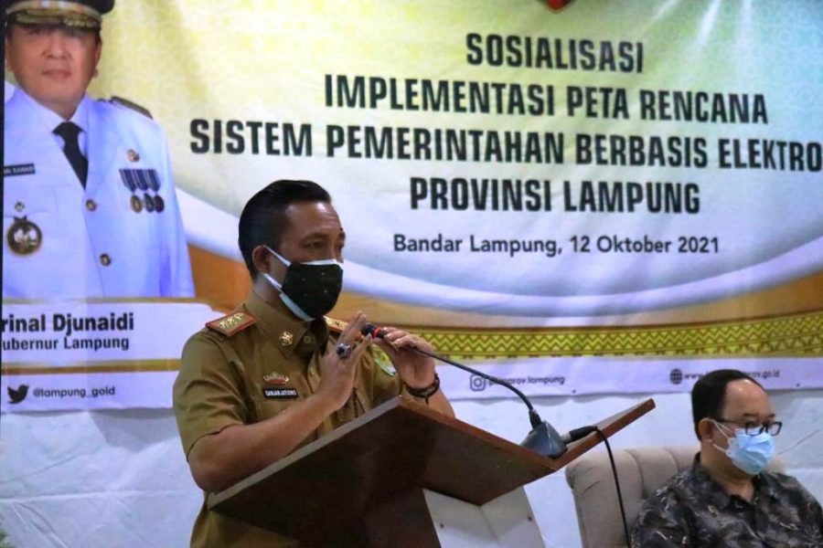 Reformasi Birokrasi Aparatur Sipil, Pemprov Lampung Sosisalisasikan SPBE