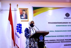 Tiga Menteri Tandatangani MoU Kembangkan Wirausaha untuk Kurangi Pengangguran