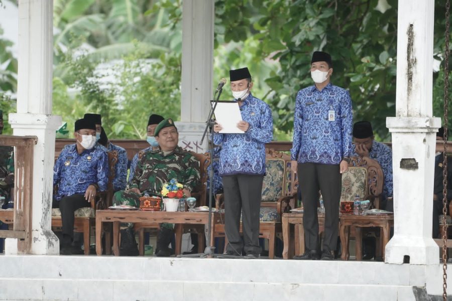 UPACARA PERINGATAN HARI KESAKTIAN PANCASILA KABUPATEN PESISIR BARAT TAHUN 2021