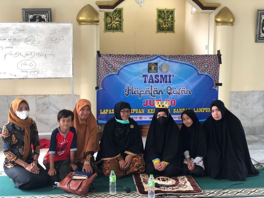 WBP terorisme, WBP Pertama Tasmi’ Al-Quran Juz 30 di Lapas Perempuan Lampung