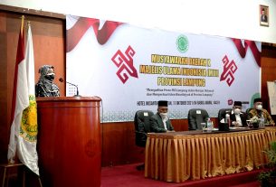 Wagub Lampung Ajak Ulama Bersinergi Perangi Isu Hoax Keagamaan