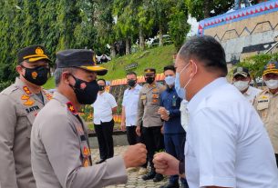 Wakapolda Lampung Brigjen Pol Subiyanto Kunjungi Pemerintah Kabupaten Tanggamus