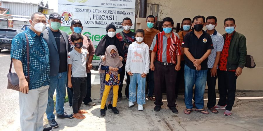 Wilson dan Andri Lepas Atlit PERCASI Bandar Lampung ke Turnamen di Serang