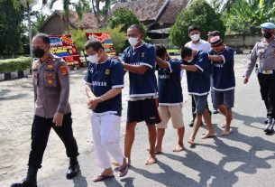 23 Pelaku Cabul di Sapu Polres Tulang Bawang