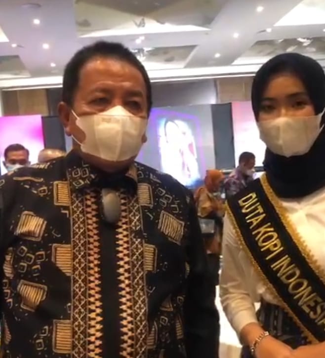 Bangkitkan Kejayaan Kopi Lampung, Gubernur Arinal Berikan Dukungan Duta Kopi Lampung Di Ajang Pemilihan Duta Kopi Indonesia 2021