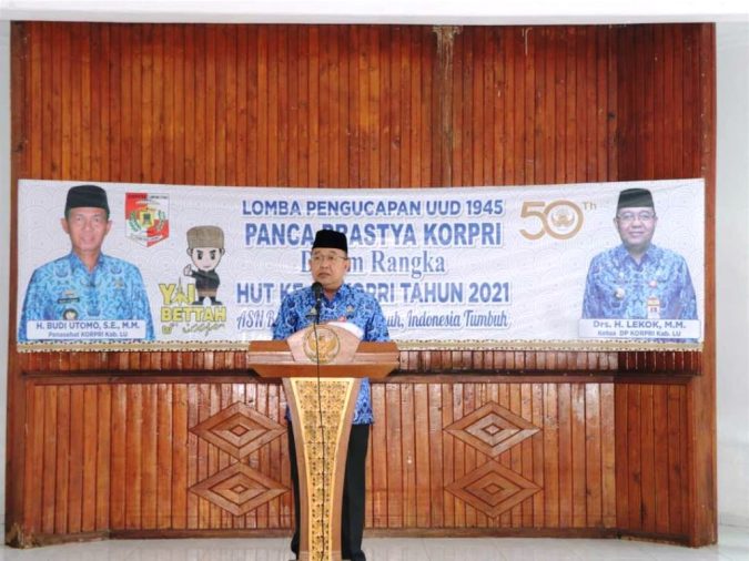 Berbagai Perlombaan Warna Hut Korpri ke-50