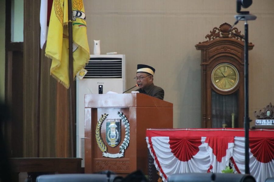 Dandim 0429/Lamtim Hadiri Paripurna DPRD Lampung Timur