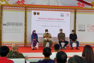 Bupati Tanggamus Dampingi Gubernur Menghadiri Perayaan 50 Tahun Kemitraan PT. Nestle Indonesia