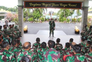 Cegah Pelanggaran Disiplin, Kolonel Inf Romas Herlandes Gelar Jam Komandan Bagi Prajurit dan PNS Kodim 0410/KBL