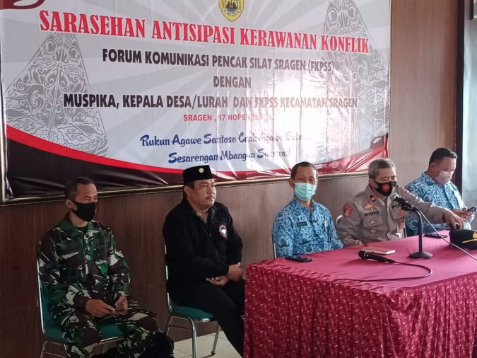 Danramil Sragen Hadiri Sarasehan Mbangun Sukowati