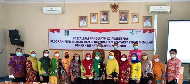 Dinkes Lampung Timur Sosialisasikan PTM