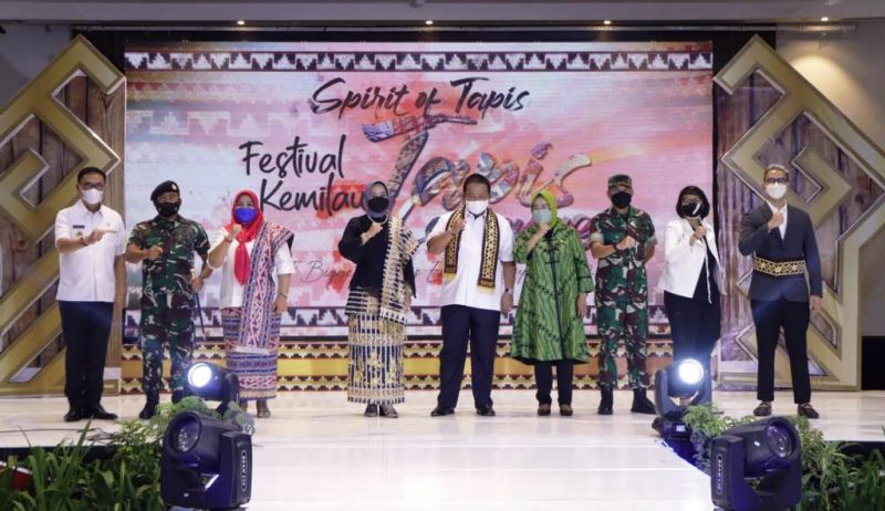 Festival Kemilau Tapis Lampung Tahun 2021, Wahana Promosi Kain Daerah