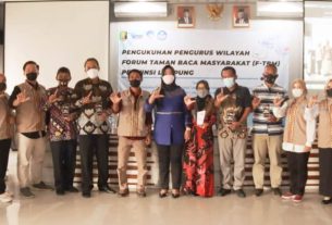 Forum Taman Bacaan Masyarakat Lampung Dikukuhkan PP PTBM