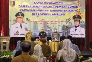 Gubernur Arinal Dorong Pembangunan Kawasan lndustri di 4 Kabupaten di Lampung Tingkatkan Pertumbuhan Ekonomi dan Daya Saing Daerah