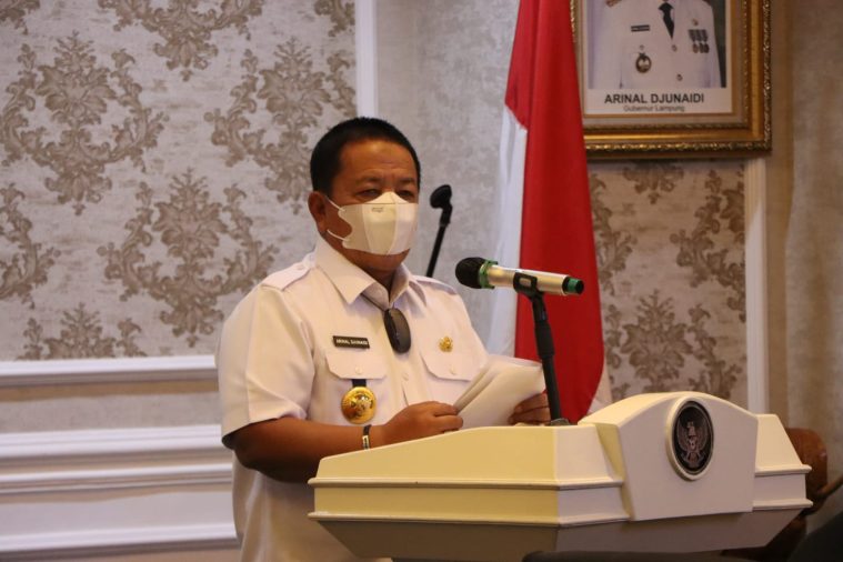 Gubernur Lampung Arinal Djunaidi Gelontorkan DBH Kabupaten/Kota Rp793,9 Miliar
