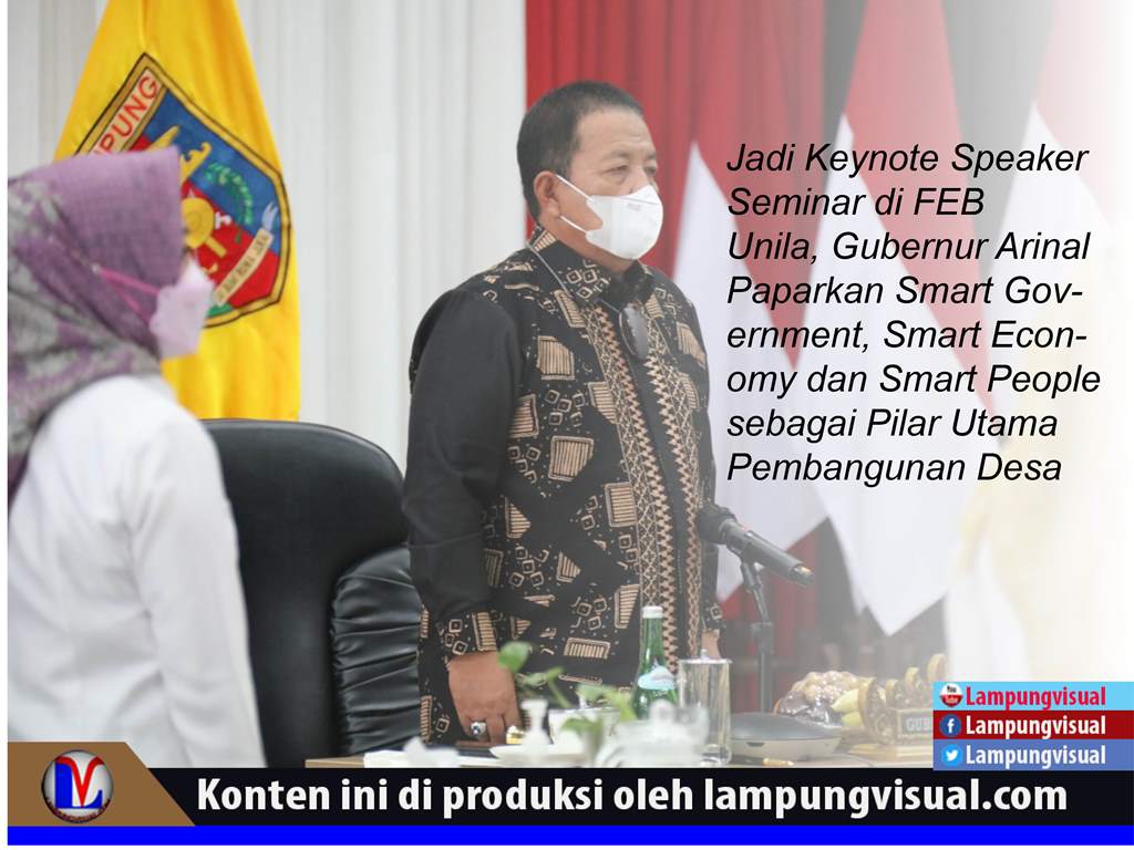 Gubernur Arinal Paparkan Smart Government Pilar Utama Pembangunan Desa