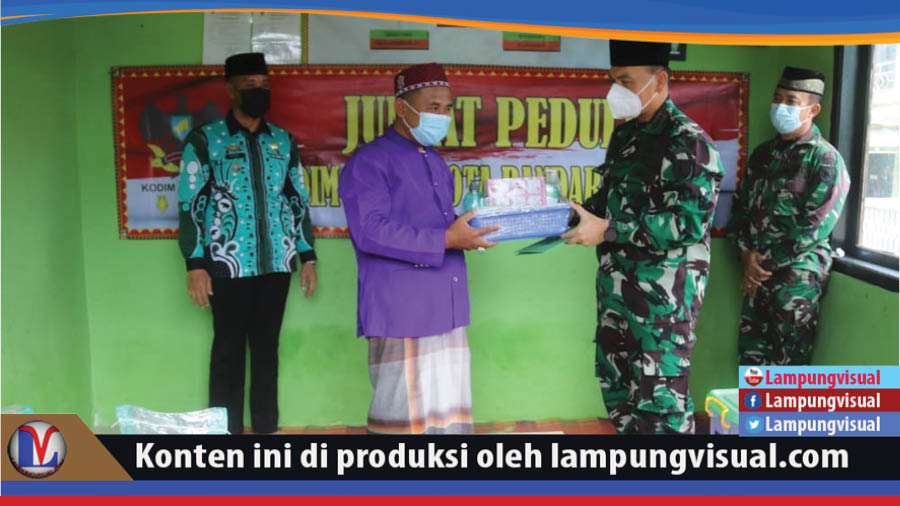 Jum'at Peduli, Dandim 0410/KBL Kunjungi Panti Asuhan Daarul Sallam