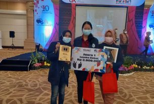 Kalahkan Unila, IIB Darmajaya Juara 1 Lomba Debat Bulan Inklusi Keuangan OJK Provinsi Lampung 2021