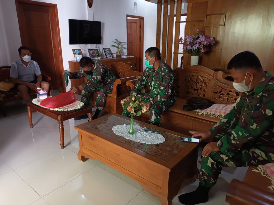 Kepedulian Keluarga Besar Koramil 04/Jebres Kepada Anggota Dan Keluarga