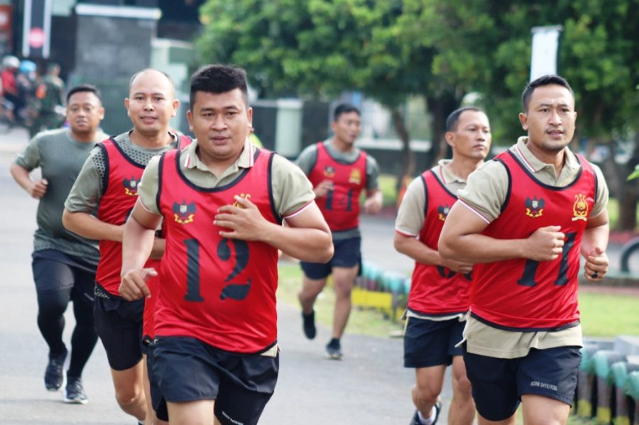 Kodim 0410/KBL Laksanakan Tes Samapta UKP Periodik II TA 2021