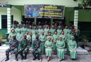 Kunjungan Kerja Komandan Kodim 0735/Surakarta di Koramil 02/Banjarsari