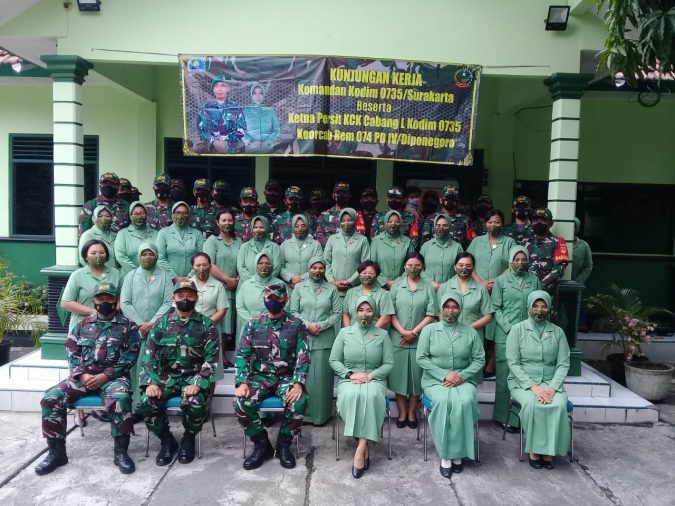 Kunjungan Kerja Komandan Kodim 0735/Surakarta di Koramil 02/Banjarsari