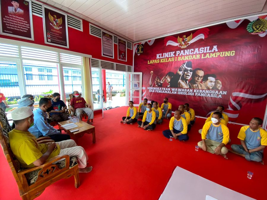 Lapas Kelas I Bandar Lampung Berikan Bekal PUTRA dan Penyuluhan Pancasila