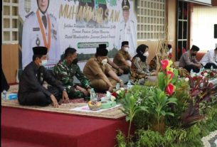 Mayor Kav Perri Pujarama Hadiri Peringatan Maulid Nabi Muhammad SAW 1443 H di Gedung Semergou