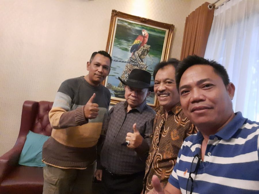 Nizwar Minta Nasehat Sesepuh Pers Lampung