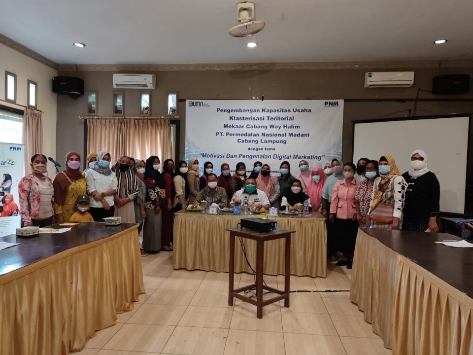 PNM Lampung Gelar Klasterisasi Pelatihan Pendampingan Nasabah Tahap 3