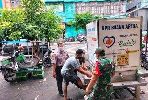 Pasar Harjodaksino Jadi Sasaran PPKM Babinsa Danukusuman