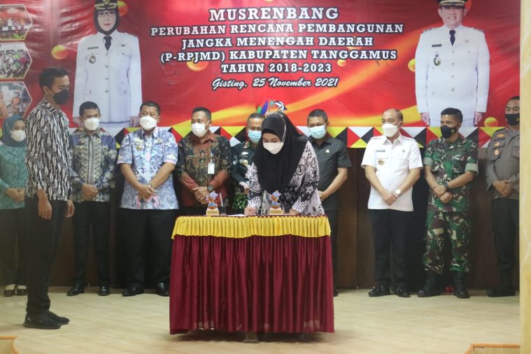 Pemkab Tanggamus Gelar Musrenbang Perubahan RPJMD 2018-2023