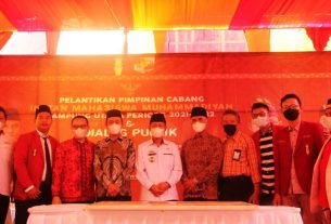 Pengurusan PC IMM Lampura Periode 2021-2022 Dilantik
