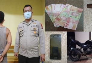 Polisi Bersama Warga Menangkap Tangan Pelaku Curat di Rawa Jitu Selatan