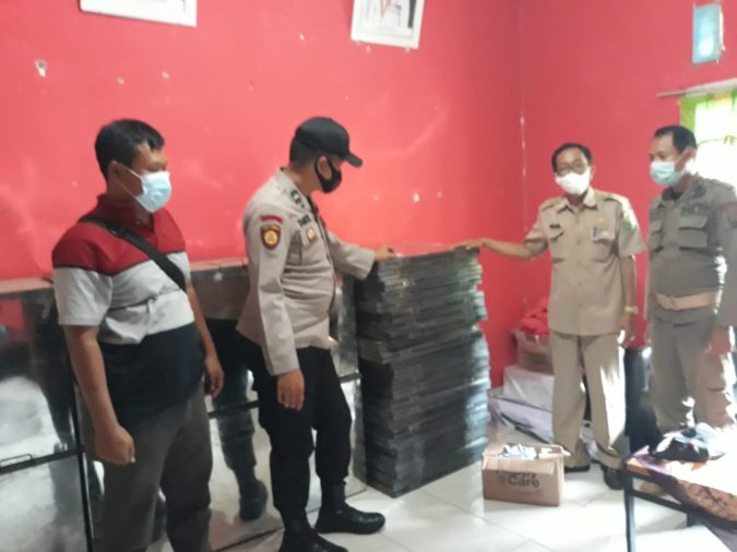 Polres Muba Kawal Pendistribusian Surat Suara Pilkades