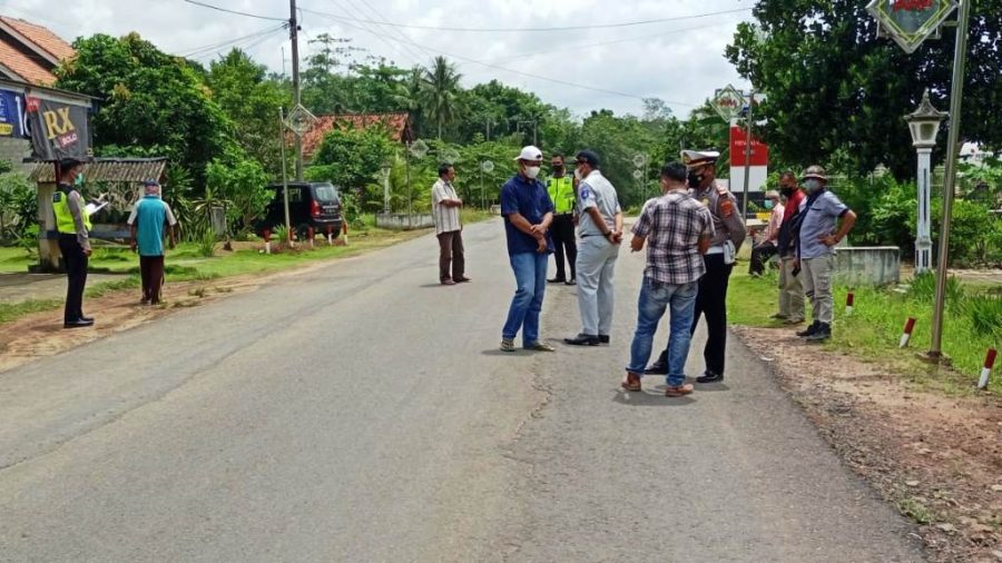 Polres Tubaba Olah TKP Kecelakaan Balita 10 Bulan Kritis